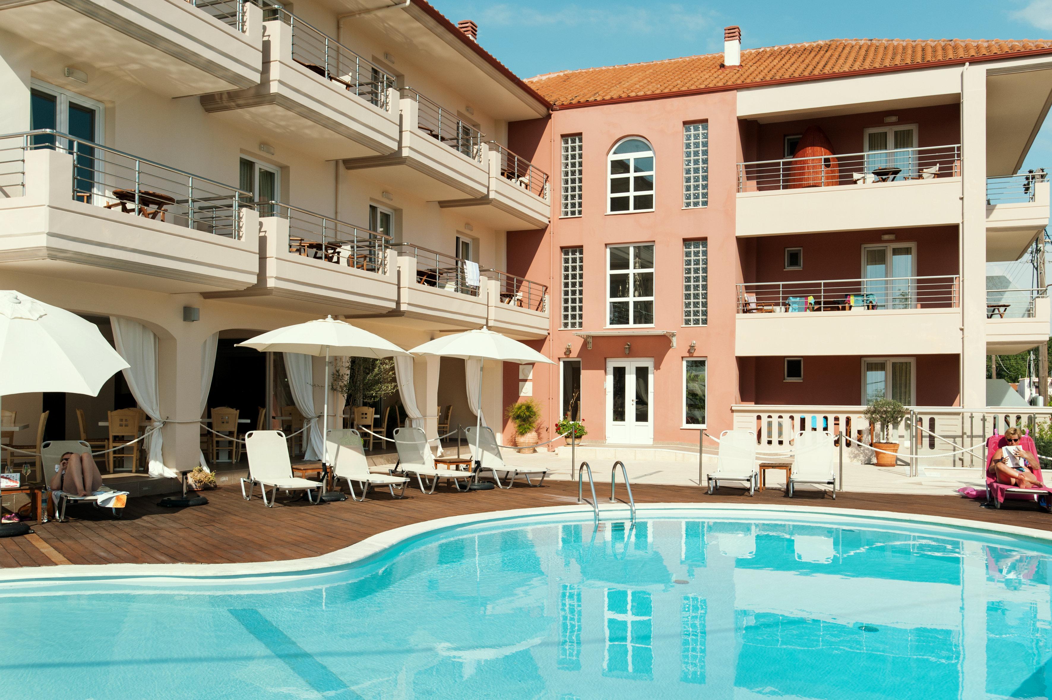 Ammos Bay Hotell Ammoudiá Eksteriør bilde