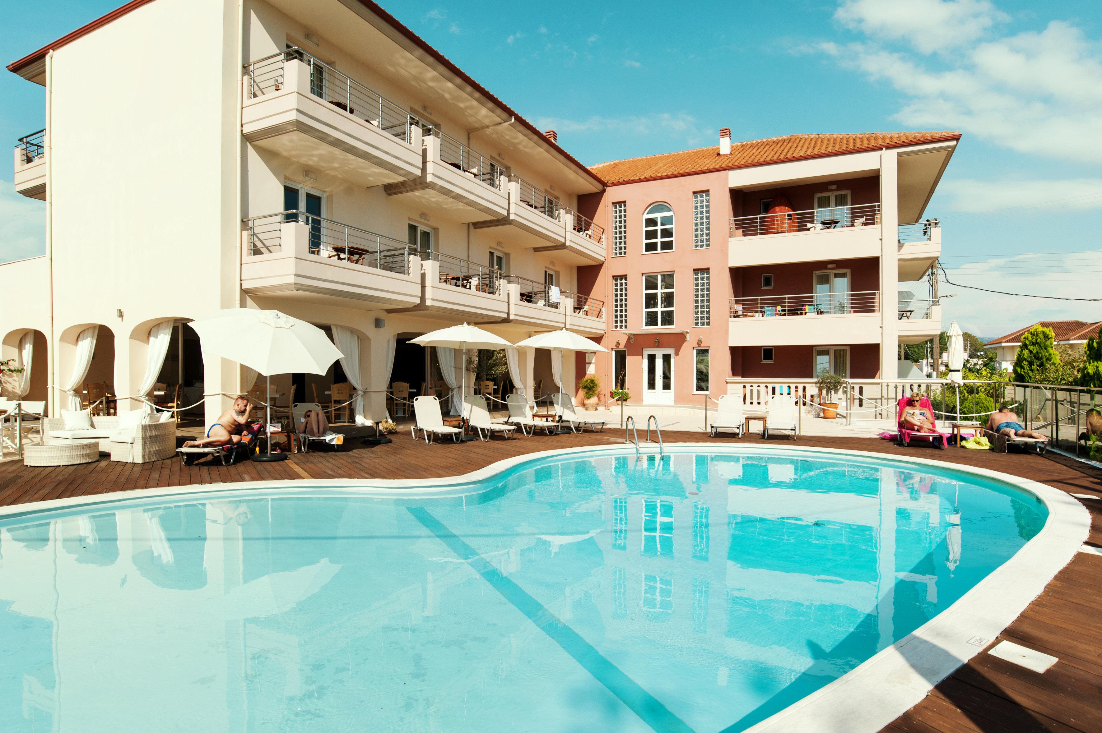 Ammos Bay Hotell Ammoudiá Eksteriør bilde