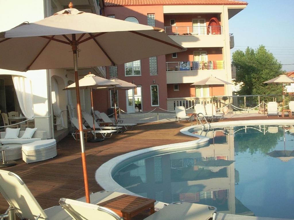 Ammos Bay Hotell Ammoudiá Eksteriør bilde